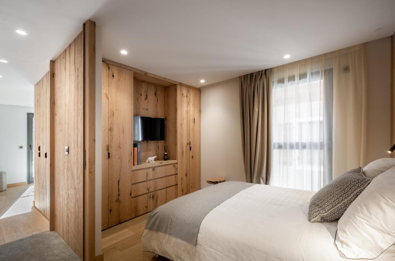Ecrin Blanc - Appartement Haut De Gamme - Balcon Avec Vue - Centre De Megève Esterno foto