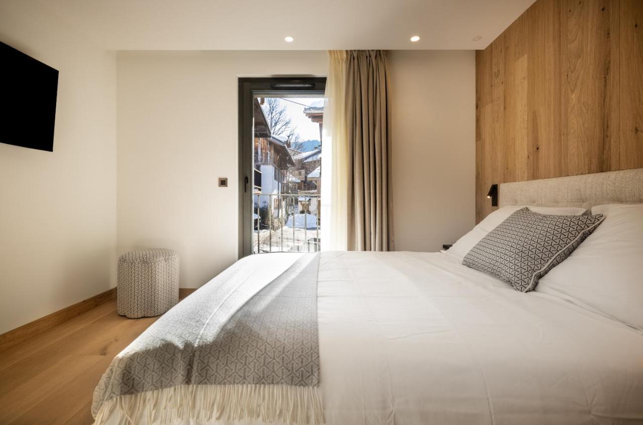 Ecrin Blanc - Appartement Haut De Gamme - Balcon Avec Vue - Centre De Megève Esterno foto