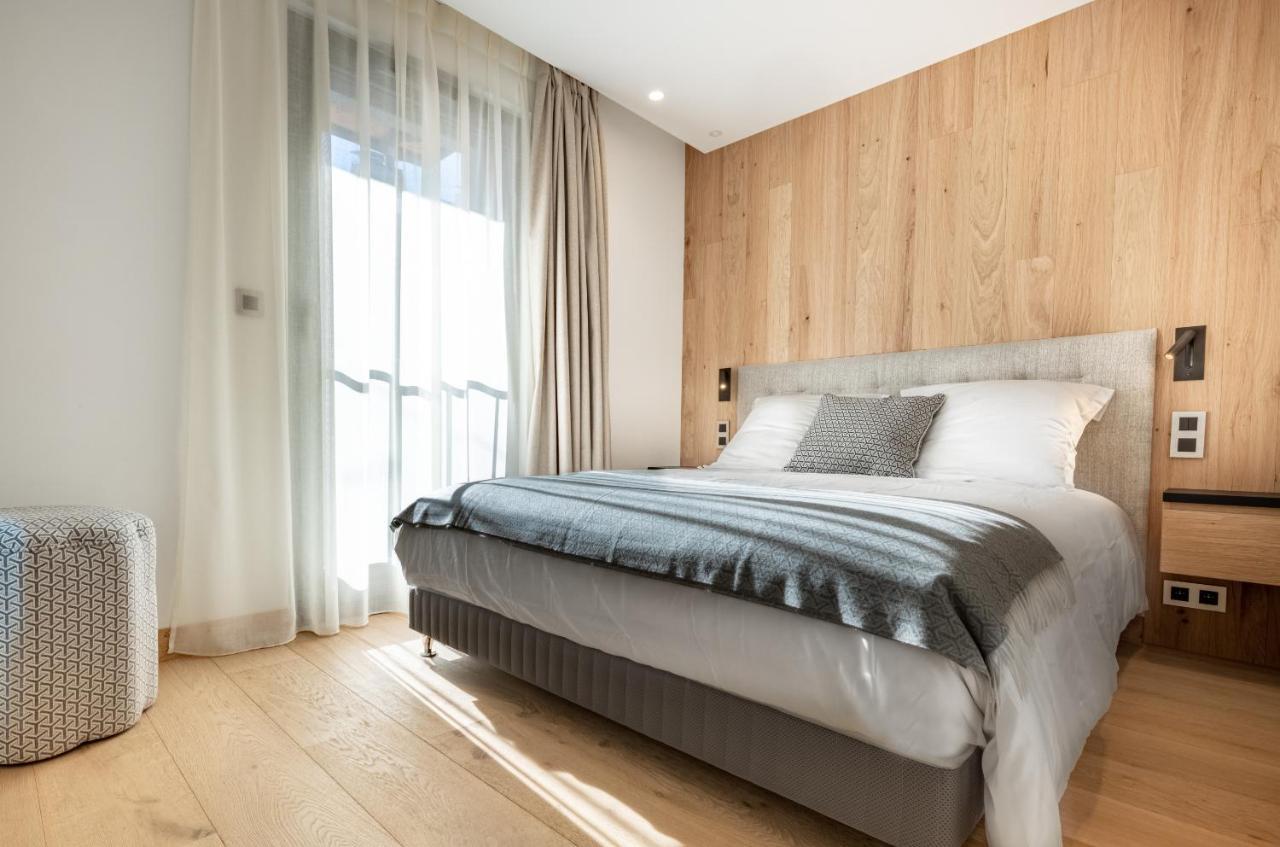Ecrin Blanc - Appartement Haut De Gamme - Balcon Avec Vue - Centre De Megève Esterno foto