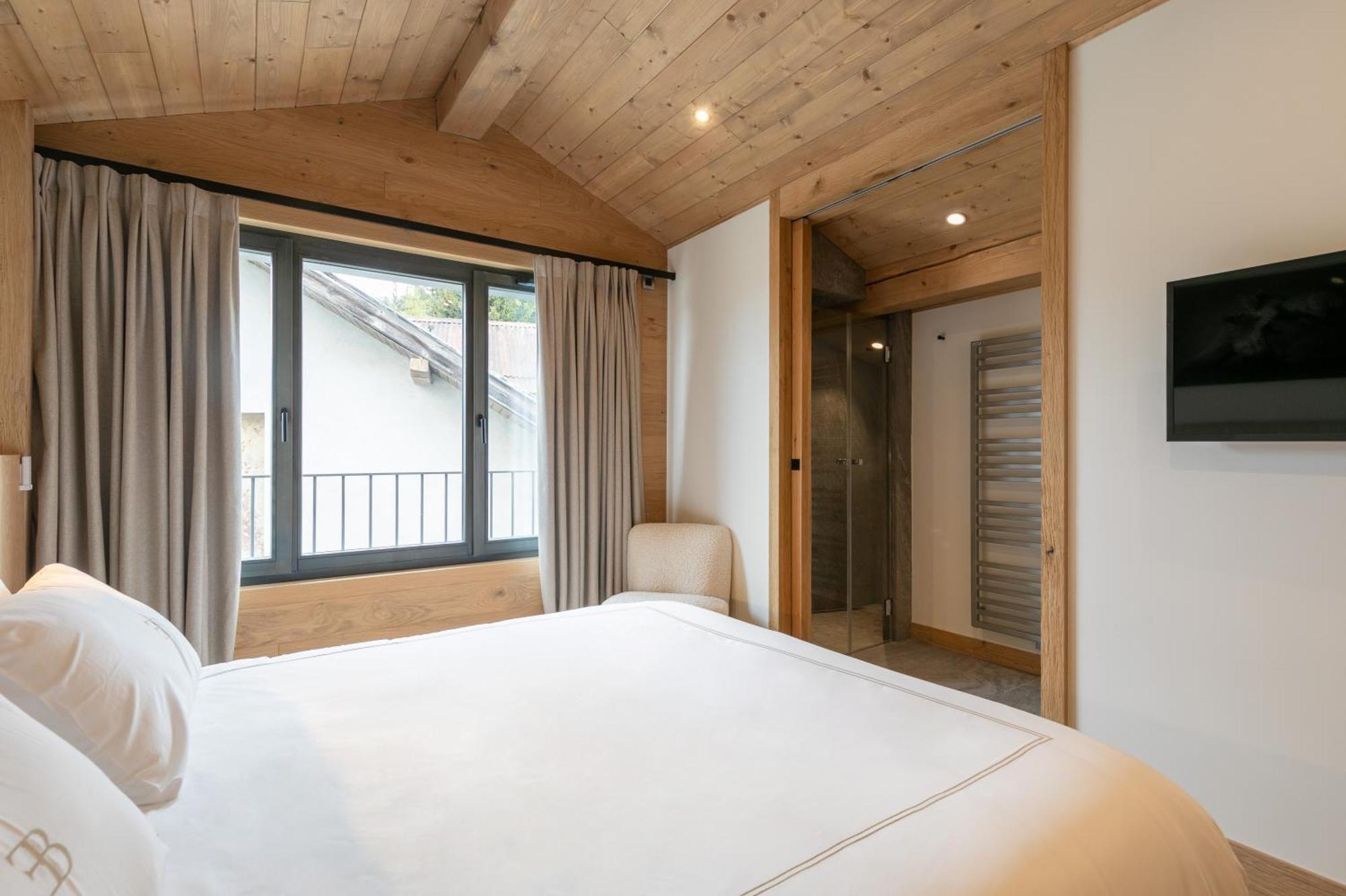 Ecrin Blanc - Appartement Haut De Gamme - Balcon Avec Vue - Centre De Megève Esterno foto