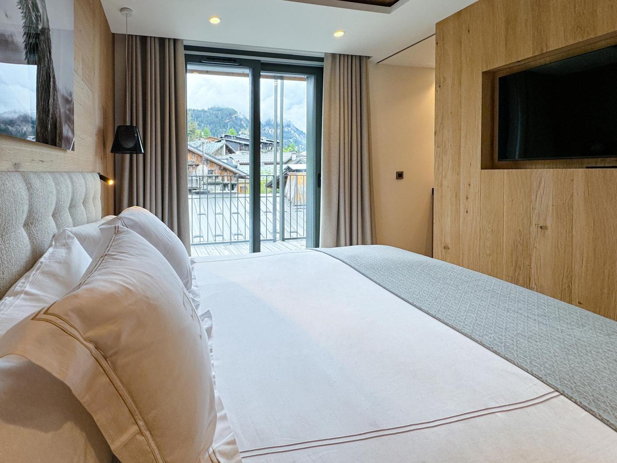Ecrin Blanc - Appartement Haut De Gamme - Balcon Avec Vue - Centre De Megève Esterno foto