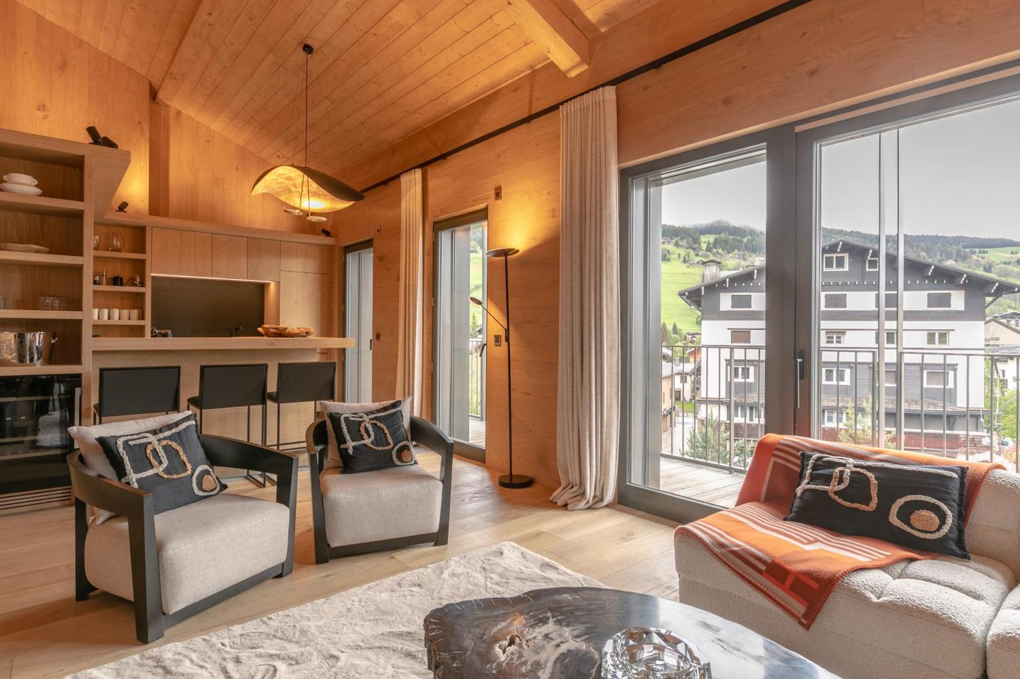 Ecrin Blanc - Appartement Haut De Gamme - Balcon Avec Vue - Centre De Megève Esterno foto